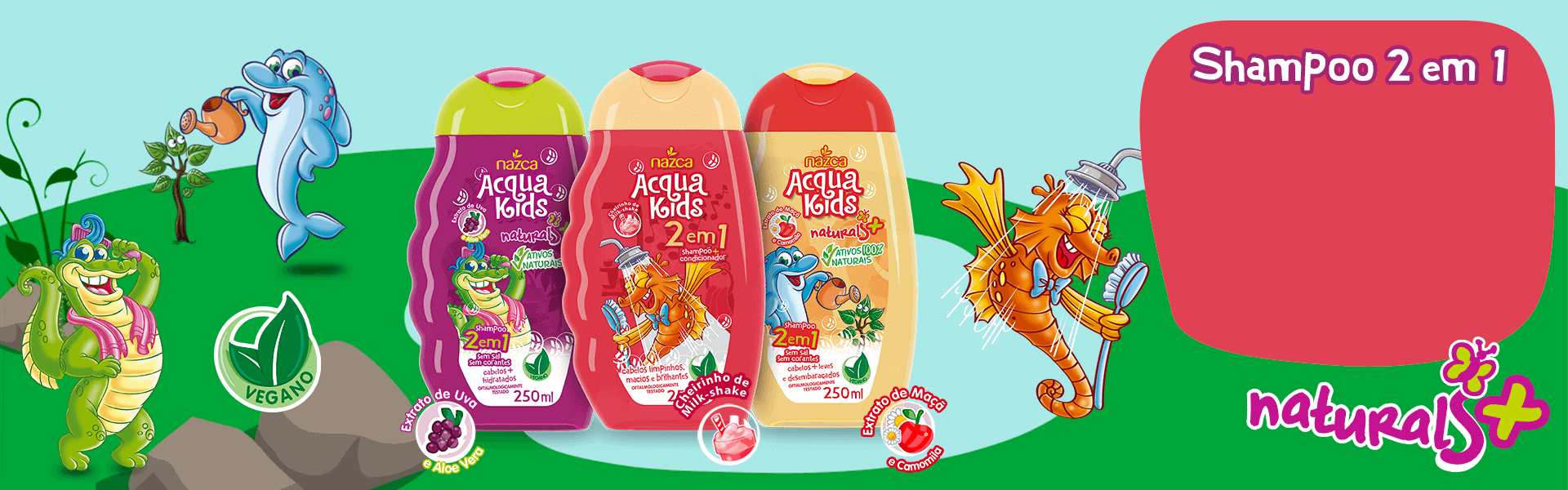 Shampoos 2 em 1
